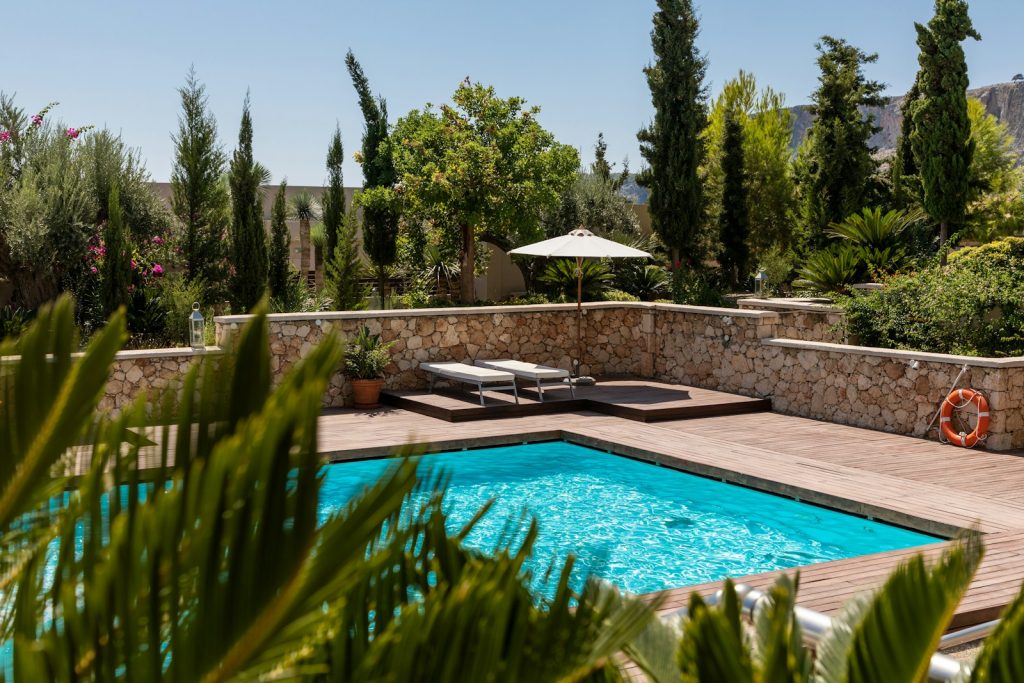 Outdoor swimming pool